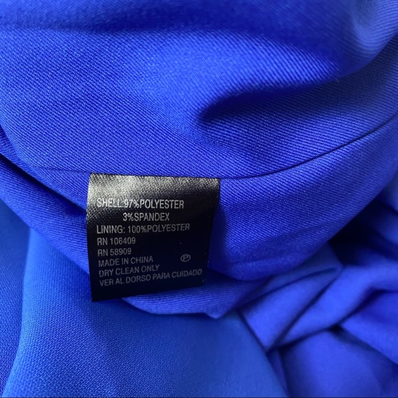 Chelsea Rose Blue Sleeveless Sheath Dress NWT size 6 - Picture 7 of 8